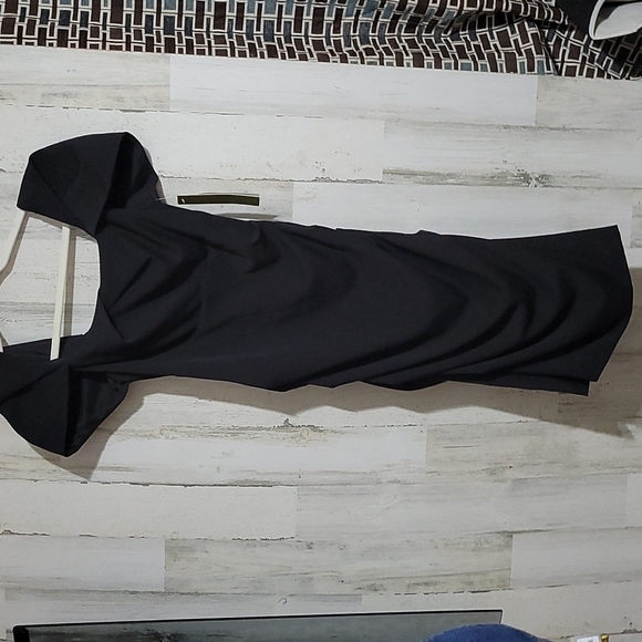 NICOLE MILLER 1990's RUCHED COCKTAIL DRESS - Picture 2 of 13